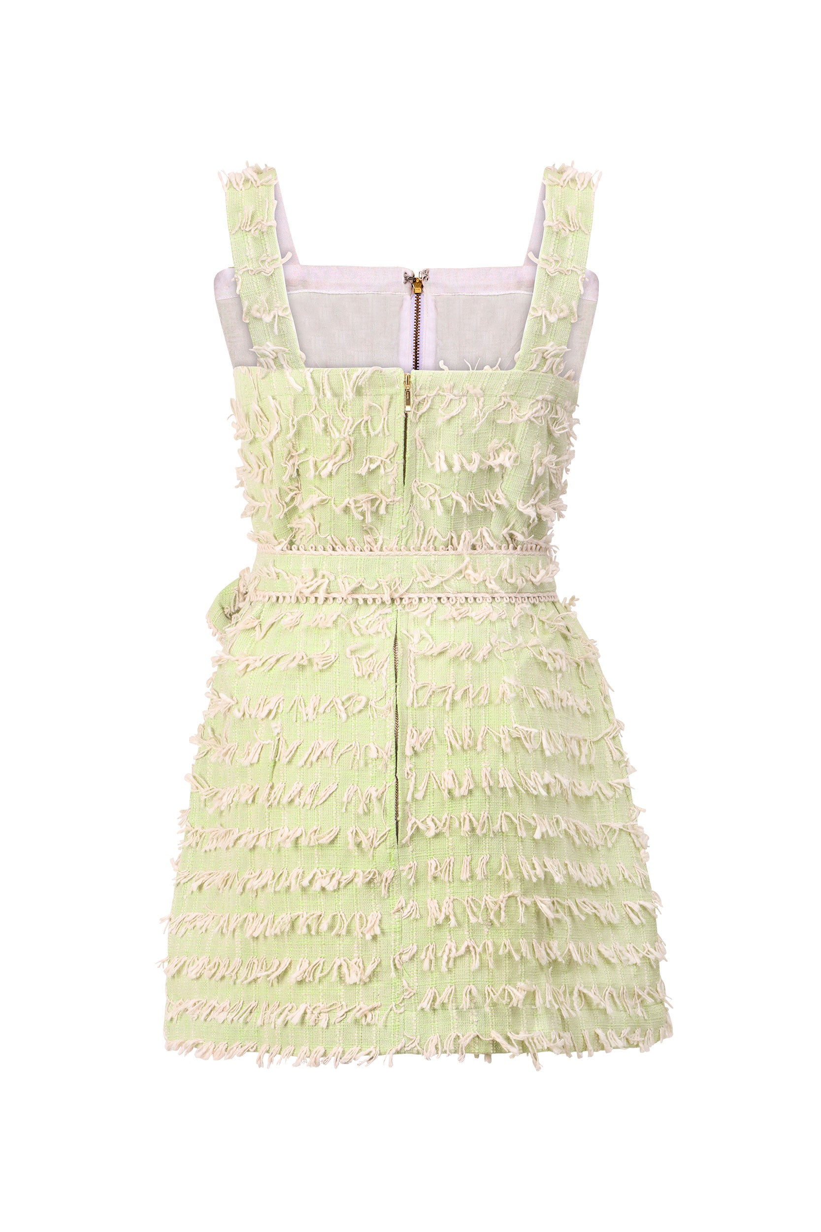 Handloom Cotton Mint Green Shift Dress